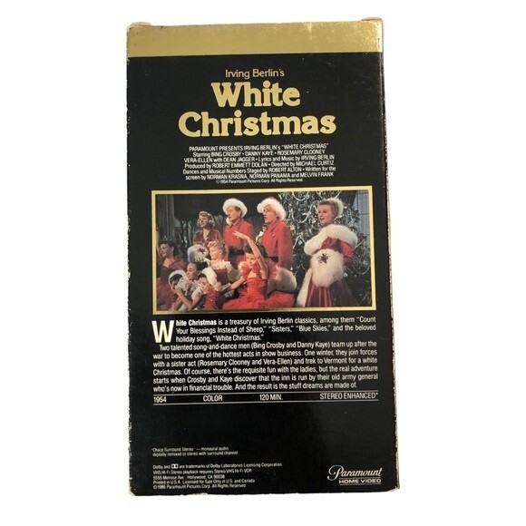 Irving Berlin's White Christmas VHS Special Collector's Series 1986 - Picture 3 of 3